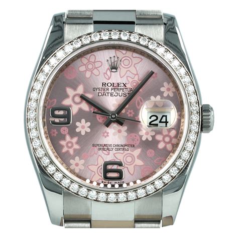 rolex datejust rosa con diamanti|rolex datejust 36mm.